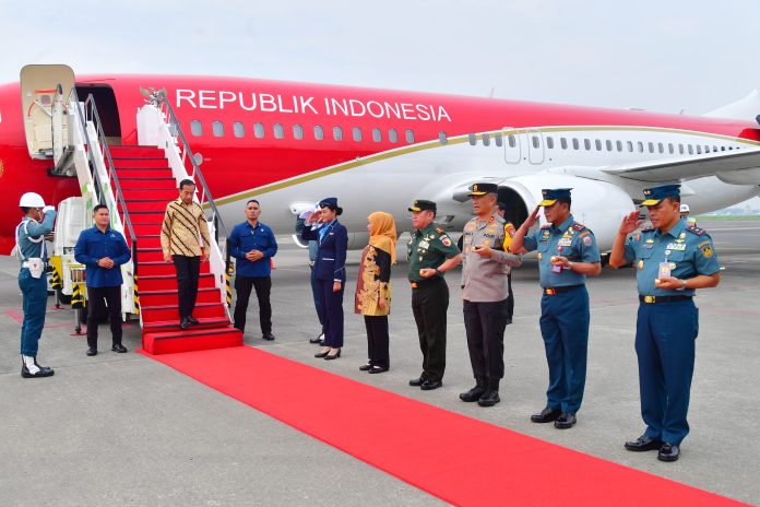 Pangdam Brawijaya Kawal Kunjungan Presiden Jokowi di Unesa (foto : ist)