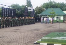 Prajurit BKO dari Dua Satuan Banpur Diterjunkan Antisipasi Malam Pergantian Tahun