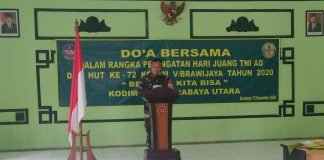 TNI, Polri dan Masyarakat Doa Bersama Menjelang HUT Kodam Brawijaya