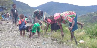 Distrik Kalome jadi Sasaran Karya Bakti
