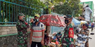 Tiga Pilar Krembangan Gencar Razia Disiplin Protokol Kesehatan