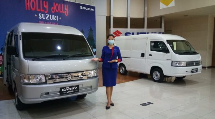 Ramaikan Industri Komersil, Suzuki Luncurkan New Carry Minibus dan Blind Van