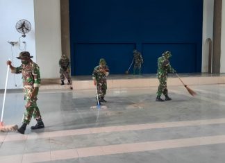 Gedung Korpri Lamongan Siap Tampung Pasien Covid-19, TNI Disiagakan