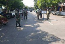 9 Pelanggar Prokes di Jalan Semampir Ditindak Kodam V Brawijaya