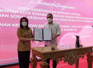 Sepakat UHC, Pemkot Surabaya dan BPJS Kesehatan Targetkan Rampung Pendataan April 2021 BPJS Kesehatan
