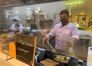 Menikmati Masakan Rumahan di Halal Bihalal YELLO Jemursari Surabaya menu lebaran