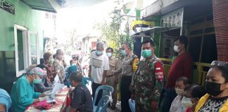 70 Warga Jalan Kalongan Di Vaksin Satgas Covid Kalongan Surabaya