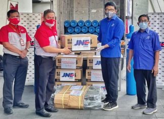 JNE Galang Donasi Tabung Oksigen Gratis Untuk Rumah Sakit seluruh Indonesia JNE
