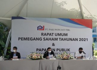 Hasil RUPST, PWON Tegaskan Tidak Akan Bagi Dividen PT Pakuwon Jati