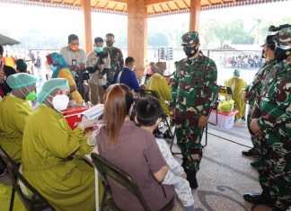 Pangdam V/Brawijaya Siapkan 5 Ribu Vaksin Untuk Warga Jawa Timur Kodam V Brawijaya