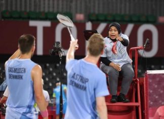 Guru SDN Sawunggaling 1 Surabaya menjadi Wasit di Olimpiade Tokyo 2020 Guru Surabaya