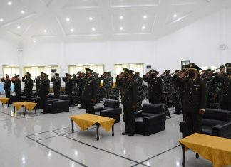 Korem Bhaskara Jaya Ikut Upacara Virtual Hari Kesaktian Pancasila Korem Bhaskara Jawa