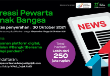 Gojek dan AMSI Gelar Penghargaan Karya Jurnalistik Kreasi Pewarta Anak Bangsa Gojek Indonesia