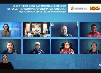 Dukung UMKM Indonesia, Indosat Ooredoo, UNDP dan Kementerian Koperasi UKM, Luncurkan Survei Kinerja Masa Pandemi Indosat Ooredoo