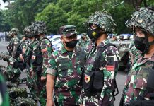 Petinggi TNI-AD Terjun ke Lapangan Kodam V Brawijaya Kodam V Brawijaya