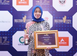 Danone-AQUA Terima Apresiasi Perusahaan Terbaik Obsession Award 2021 Danone Indonesia