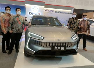 DFSK Pamerkan Seres SF5 di GIIAS Surabaya 2021 DFSK Indonesia