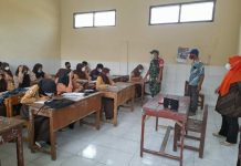Pembelajaran Tatap Muka Jadi Pantauan Babinsa Babinsa Surabaya