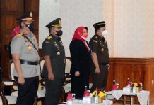 Kasdam V/Brawijaya Jadi Saksi Pelantikan Kepala BKKBN Jatim Kasdam V Brawijaya