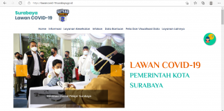 Warga Surabaya Kini Bisa Pantau Jadwal Vaksinasi Lewat Website LawanCovid-19