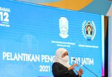 Khofifah Ajak Jurnalis Perkuat Kolaborasi untuk Percepatan Pemulihan Ekonomi Jatim
