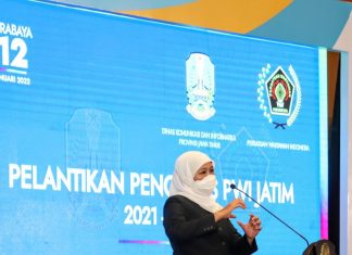 Khofifah Ajak Jurnalis Perkuat Kolaborasi untuk Percepatan Pemulihan Ekonomi Jatim