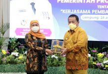 MoU dengan Provinsi Lampung, Gubernur Khofifah Dorong Percepatan Pemulihan Ekonomi Lewat Sektor Ini