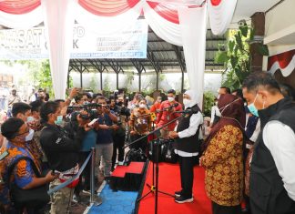 Gubernur Khofifah Harap Pers Terus Tingkatkan Kualitas Karya Jurnalistik Hadapi Disrupsi Informasi
