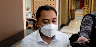 Wali Kota Eri Cahyadi Sebut Kesembuhan Kasus Covid-19 di Surabaya Capai 93,5 Persen