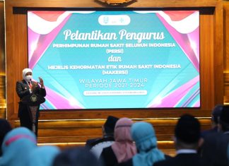 Gubernur Khofifah Ajak Rumah Sakit Lakukan Percepatan Reformasi Sistem Kesehatan Nasional