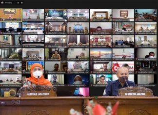 Dukung GN BBI, Khofifah: 40 Persen Pengadaan Barang/Jasa dari APBD se-Jatim Wajib Gunakan Produk Dalam Negeri dan K-UMKM