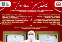 Pemprov Jatim Sabet 2 Penghargaan Pelayanan Publik Terbaik 2021 dari KemenPAN-RB