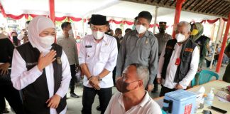 Stok Vaksin Covid-19 Aman dan Cukup, Gubernur Khofifah Ajak Masyarakat Segera Booster Sebelum Mudik
