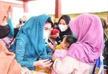 Arumi Dikukuhkan Sebagai Duta Penurunan Stunting Provinsi Jatim