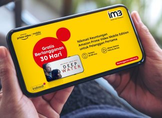 Nikmati Gratis Berlangganan Prime Video Mobile Edition Selama 30 Hari dengan IM3