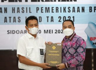 Pemkot Surabaya Pertahankan Opini WTP LKPD Sepuluh Kali Berturut-turut