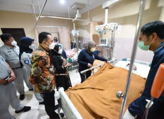 Bila Memungkinkan, Wali Kota Eri Cahyadi Berharap Pasien Korban Kecelakaan Bus Dirawat di Surabaya