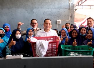 Manfaatkan Aset Pemkot Surabaya, Rumah Padat Karya Prapen Serap 106 Tenaga Kerja MBR
