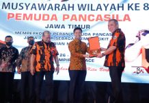 Buka Muswil ke-8 Pemuda Pancasila (PP) Jatim, Wagub Emil Harap PP Ikut Bangun Kemandirian Masyarakat