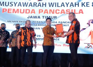 Buka Muswil ke-8 Pemuda Pancasila (PP) Jatim, Wagub Emil Harap PP Ikut Bangun Kemandirian Masyarakat