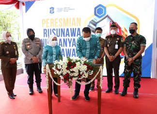 Resmikan Rusunawa Gunung Anyar Sawah, Wali Kota Surabaya Prioritaskan untuk MBR