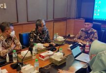 Dongkrak Pemenuhan Kuota PBI JK Jawa Tiur, Direktur BPJS Kesehatan Sambangi Pemprov Jatim