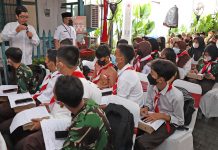 Di Sekolah Kebangsaan, Pelajar Surabaya Diajarkan Semangat Perjuangan Bung Karno