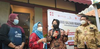 Mensos Risma Pastikan Program Pahlawan Ekonomi Surabaya Akan Jadi Percontohan Nasional