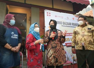 Mensos Risma Pastikan Program Pahlawan Ekonomi Surabaya Akan Jadi Percontohan Nasional