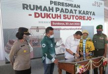 Wali Kota Eri Cahyadi Resmikan Rumah Padat Karya Dukuh Sutorejo, Berpotensi Jadi Destinasi Wisata Surabaya