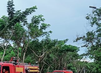 Dampak Air Rob, Pemkot Surabaya Kerahkan Belasan Mobil Damkar untuk Mengatasi Genangan