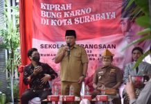 Sekolah Kebangsaan Ajak Pelajar Surabaya “Warisi Api” Semangat Perjuangan Bung Karno