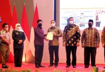 Disaksikan Menteri ATR/BPN, Wali Kota Eri Cahyadi Serahkan Hibah Aset Pemkot pada BPN II