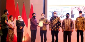 Disaksikan Menteri ATR/BPN, Wali Kota Eri Cahyadi Serahkan Hibah Aset Pemkot pada BPN II